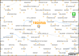 map of Tågerud