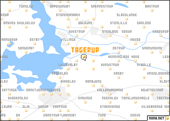 map of Tågerup