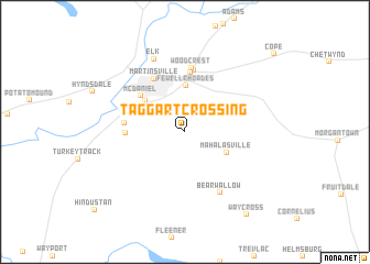 map of Taggart Crossing