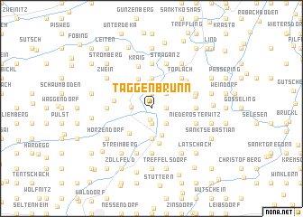 map of Taggenbrunn