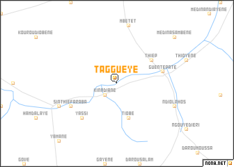 map of Tag Guéye