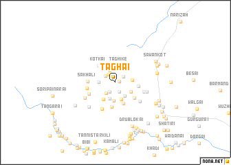 map of Tāghai