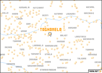 map of Tagha Mela
