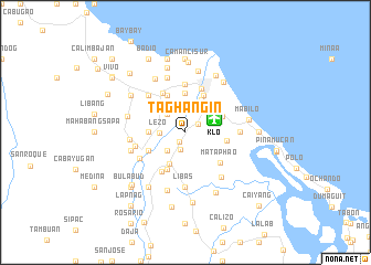 map of Taghangin