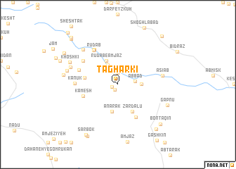 map of Tagharkī