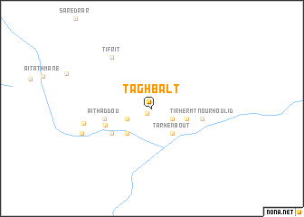 map of Taghbalt