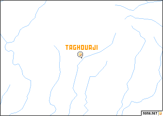 map of Taghouaji