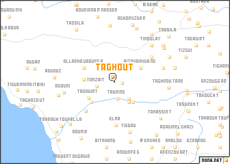 map of Taghout