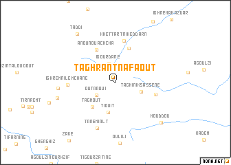 map of Taghra nʼTnafaout