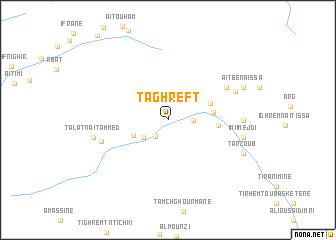 map of Taghreft