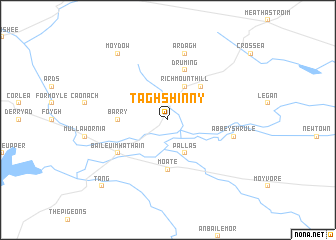map of Taghshinny
