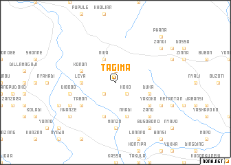 map of Tagima