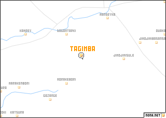 map of Tagimba