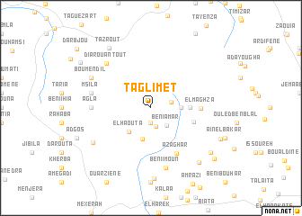 map of Taglimet