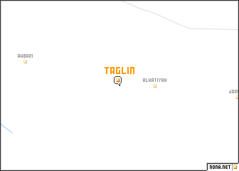 map of Taglin