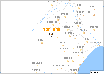 map of Tagluno