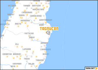 map of Tagnucan