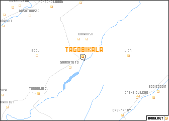map of Tagobikala