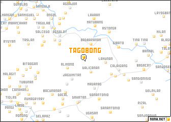 map of Tagobong