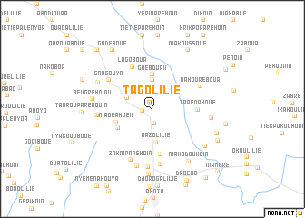 map of Tagolilié