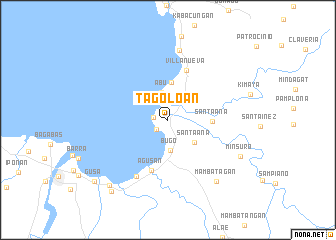 map of Tagoloan