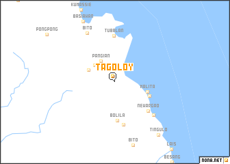 map of Tagoloy