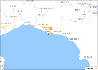 map of Tagol