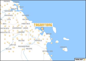 map of Tagontong