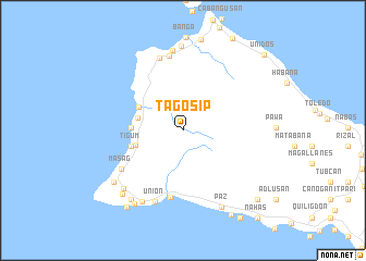 map of Tagosip