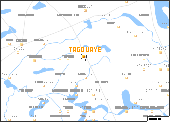 map of Tagouayé