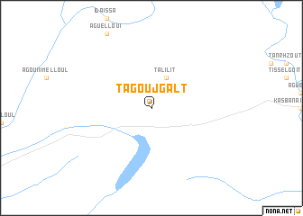 map of Tagoujgalt