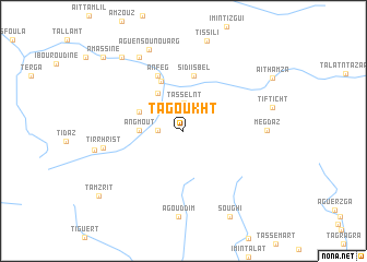 map of Tagoukht