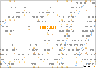 map of Tagoulit