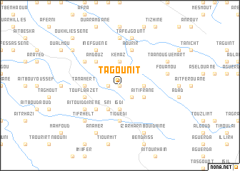 map of Tagounit