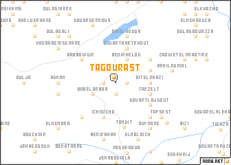 map of Tagourast