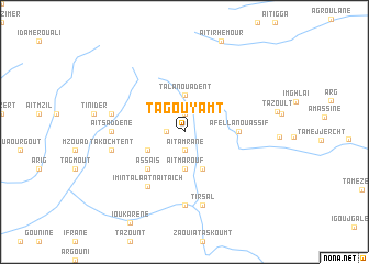 map of Tagouyamt