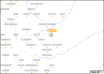 map of Tago