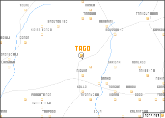 map of Tago