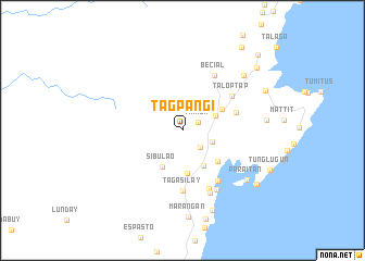 map of Tagpangi