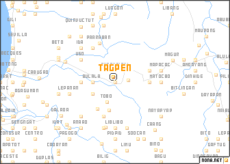 map of Tagpen