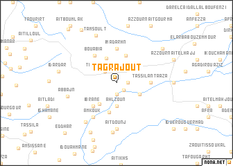 map of Tagrajout