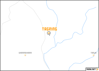 map of Tāgring