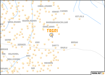 map of Tāgri