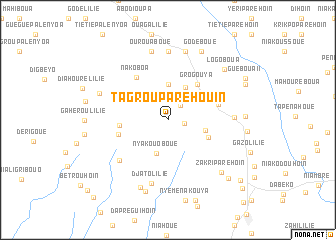 map of Tagrouparéhouin