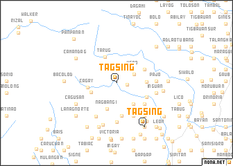 map of Tagsing