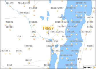 map of Tagsy