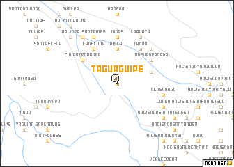 map of Taguaguipe