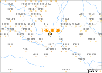 map of Taguanda