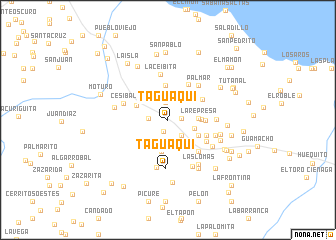 map of Taguaqui