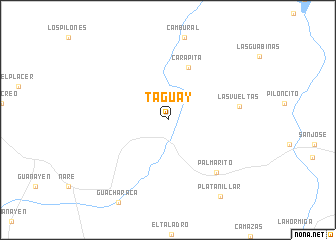 map of Taguay